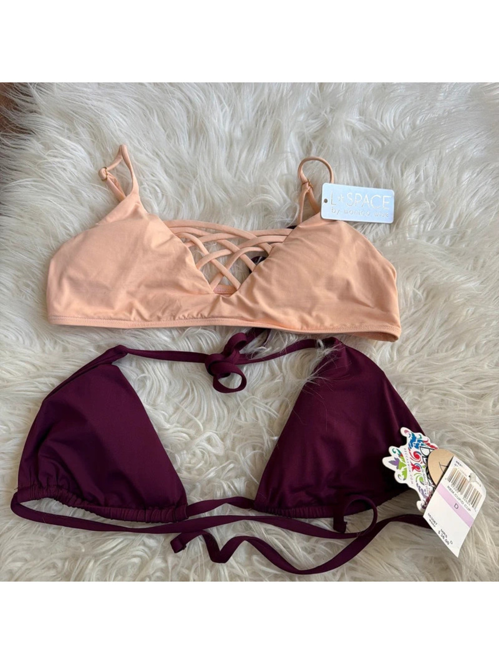 L Space  and Becca bikini  top bundle Size  M
